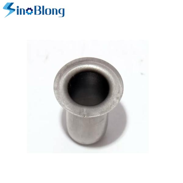 Aluminum Stamping Blanks Round Auto Parts Bending Process Nickle Plating