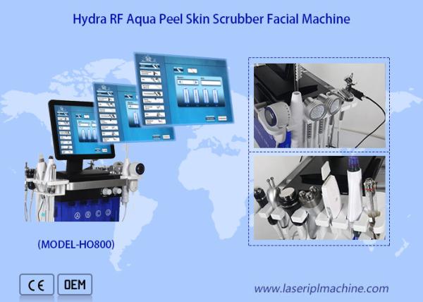 Machine faciale verticale 14 de Hydrodermabrasion de 14 poignées de PCs dans 1