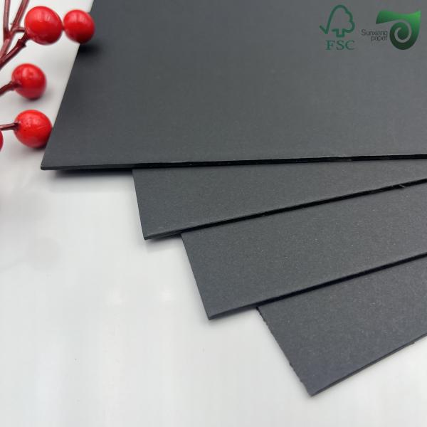 11 17 FSC Black Chipboard Sheets 1mm 2mm Heavy Duty For File Folders
