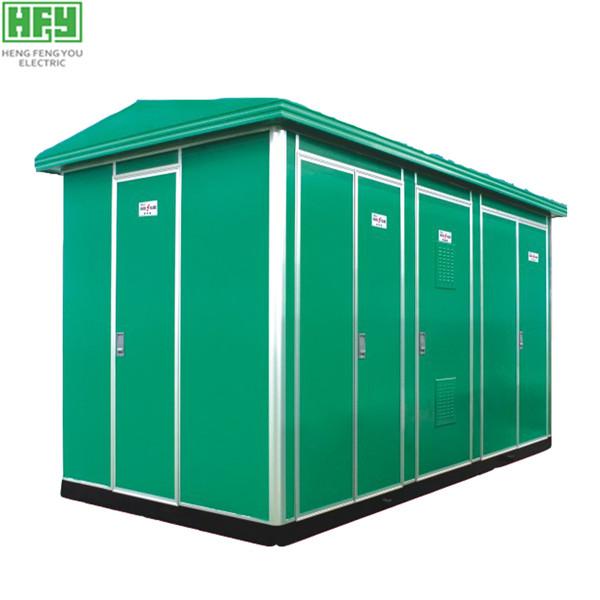 220kv 330kv 550kv High Quality YB Prefabricated Box Type Substation Galvanized Electric Power Transformer Substation