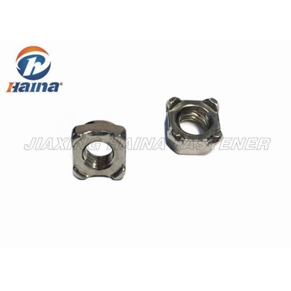 Stainless Steel Welding SS304 M12x1.75 Square Nuts for Welding Equipment