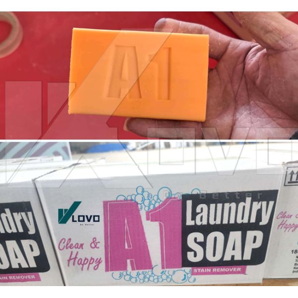 Video installation guide fully automatic soap manufacturing plant line soap making machine price in china