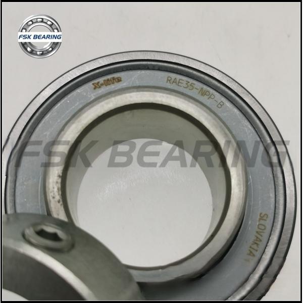 USA Market GRAE35-XL-NPP-B Radial Insert Ball Bearing 35*72*38.9 mm Gcr15 Chrome Steel