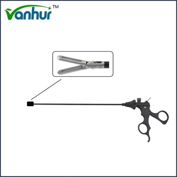 Reusable 5mm Laparoscopic Atraumatic Fenestrated Grasping Forceps with OEM Acceptance