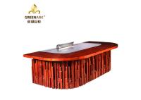 Custom Electric Hibachi Cooktop Teppanyaki Table Grill 9 Seats Capacity