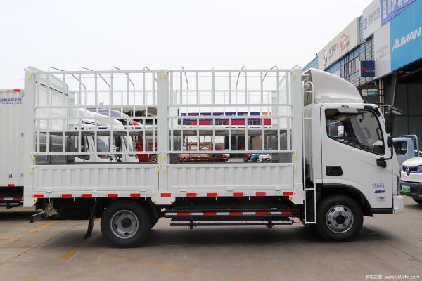 Veículos de Nova Energia Cabos 1,2 toneladas Carregamento Foton Fence Truck Pure Electric