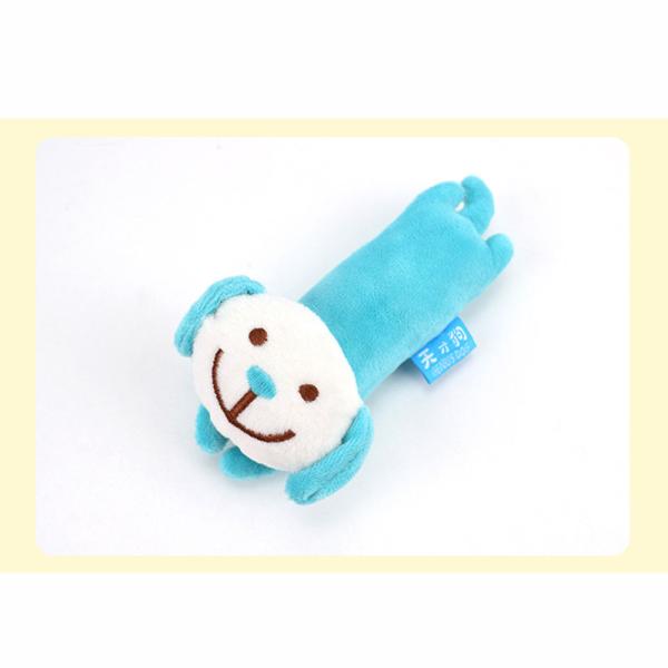 6.5*16 cm cute appearance animal dog chewing toy with safety and environmental protection cotton