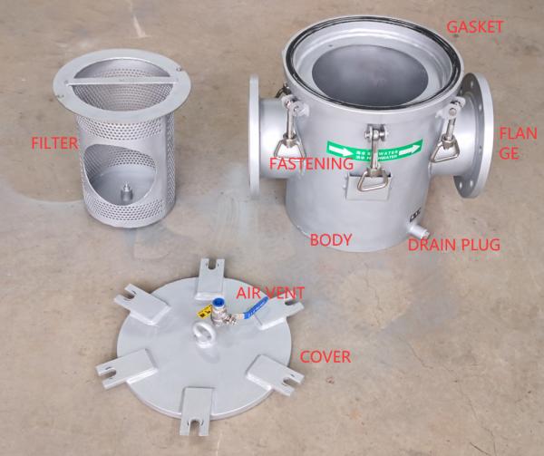 Fh-As125s CB / T497-2012 Marine Stainless Steel Seawater Filter - Design Features Of Marine Stainless Steel Seawater Fil