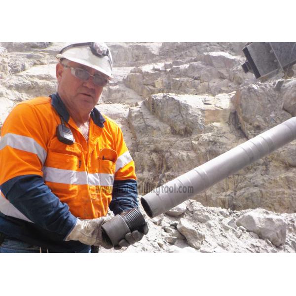 Low Pressure Down The Hole Drilling Tools CIR Drill Hammer Steel Material