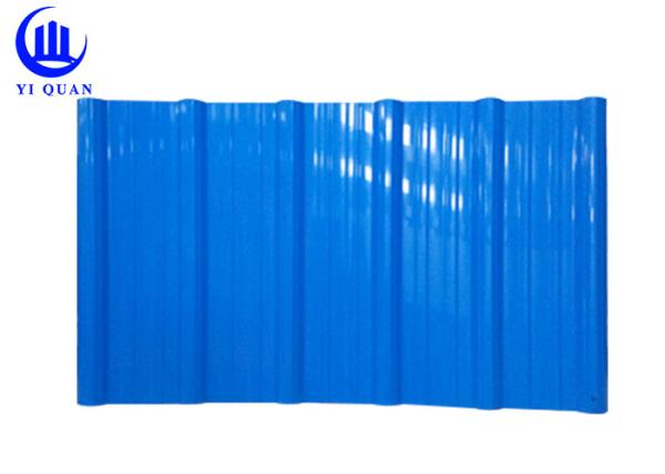 Telhas de telhado plásticas ASA Layer Decorative da onda composta de Apvc 2,5 milímetros de espessura