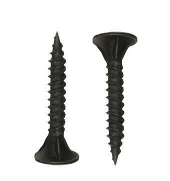 Black Dry Wall Screw Self Tapping Screw Medium Carbon Steel Material M6x30 Size