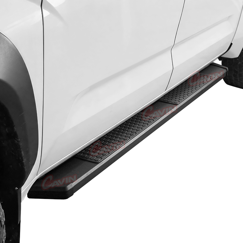 Matte Black Stainless Steel 201 Heavy Duty Running Boards Side Steps Nerf Bars Hexagonal Anti-slip Design for Toyota Tundra
