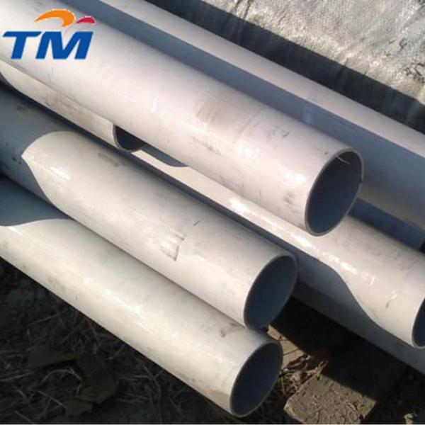 tubulações de aço inoxidável sem emenda dos SS do SUS de 6m 316 resistência de corrosão de 15mm a de 168mm