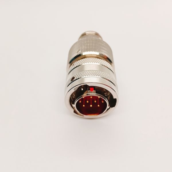 Y11 Series 32Pin Circular Connector with Gold-Plated Contacts and Aluminum Alloy Housing for Harsh Environments