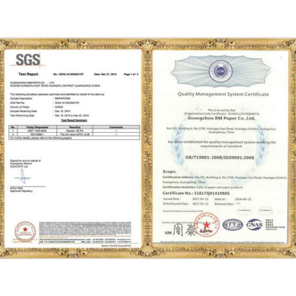 Grey Chipboard / Coating One Side Grey One Side Green Paper Carboard