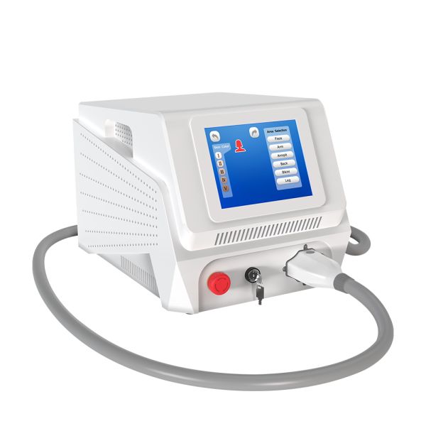Portable 3 Waves 755 808 1064nm Diode Laser Hair Removal Machine For Home Beauty Salon Use