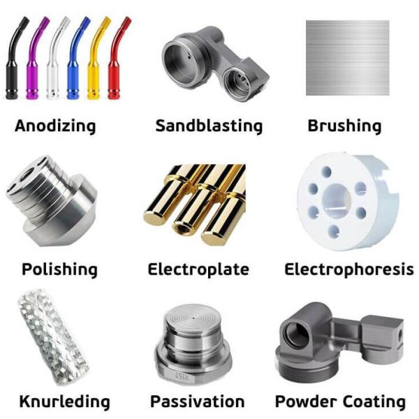 Anodizing Die Casting Oxidation Service for Aluminum Alloy Machine Part BY-0112