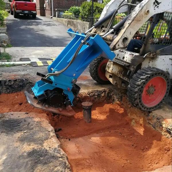 11 Ton Hydraulic Vibratory Plate Compactor 550mm Hydraulic Compactor