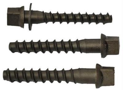 Q235 Steel Railway Track Spikes Durable Corrosion Resistant For Railroad