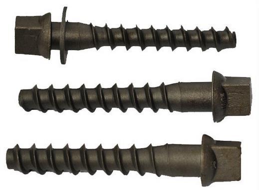 Q235 Steel Railway Track Spikes Durable Corrosion Resistant For Railroad
