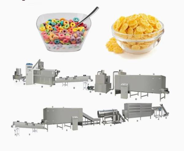 Línea de transformación de las avenas de Kelloggs