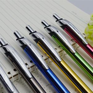 Factory New Design Custom Advertising Ball Pen, Gift Aluminum Ballpoint pen