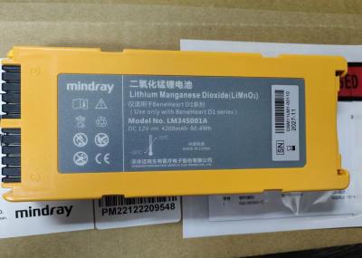 Baterias de equipamento médico Li-MnO2 12V 4200mAh 115-026737-00 LM34S001A