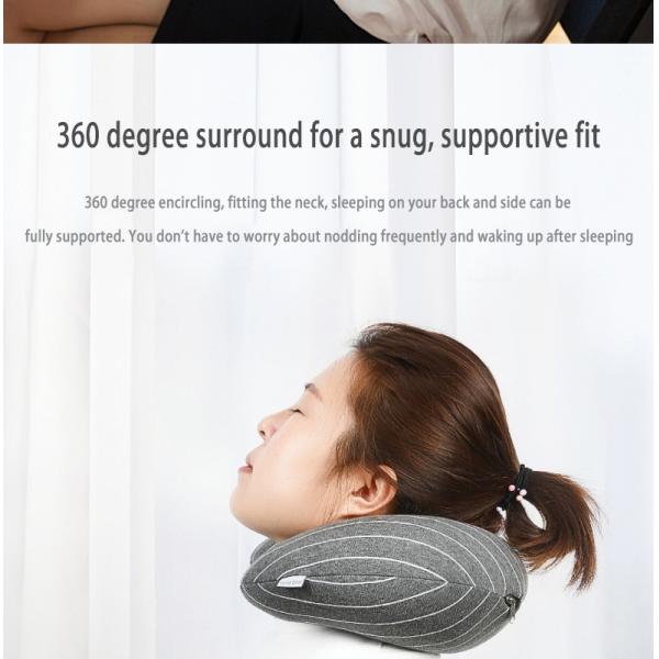 Specialty Stores Custom U-shaped Memory Foam Neck Support Pillow Set for Office and Travel