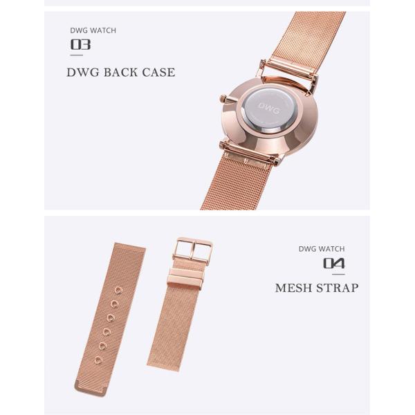 Подарок наручных часов моды случая сплава людей выдвиженческий с диапазоном ремня сетки