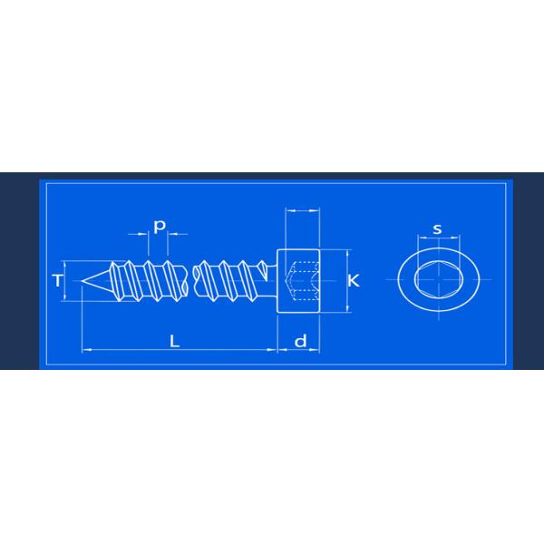 Customized Self Tapping Pan Head Screw Silvery Zinc Plated Stainless Steel Screws