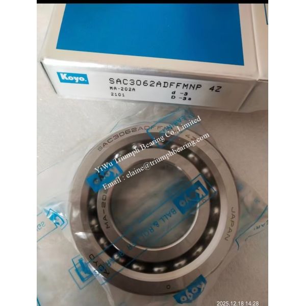 KOYO Ball Screw Support Bearing  SAC3062ADFFMNP 4Z （one set of 4 pcs)
