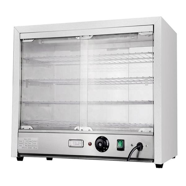 1.5kw Prata Equipamento de cozinha branco Buffet Comercial Alimentos aquecedor Display Vitrine