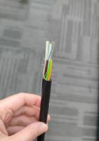 48 couleur noire de câble optique de fibre du conduit GYFTY de mode unitaire de noyau