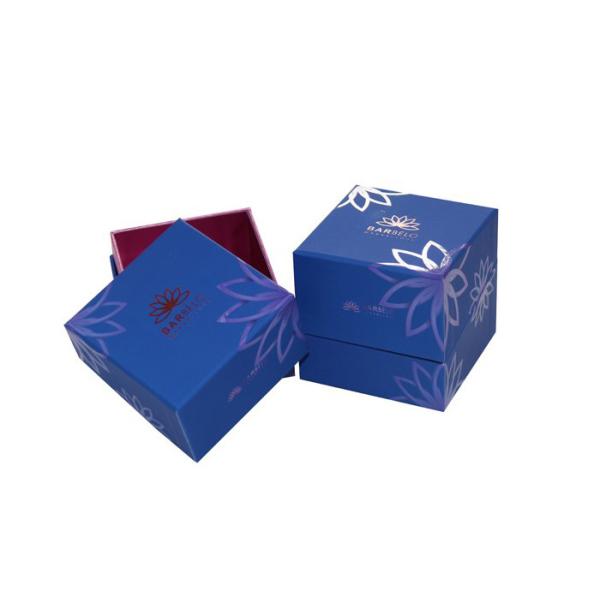 Individual Deluxe Rigid Makeup Gift Box , Beautiful Packaging Perfume Boxes