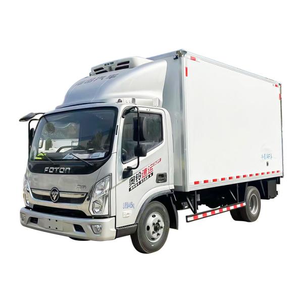 Foton Aoling 4.2m Diesel Refrigerated Truck The Optimal Solution for Seafood and Live Fish Transport