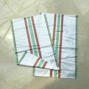 OEM 50kg Gravure Printing PP Woven Sack Bags Recyclable Tie String Plastic Woven