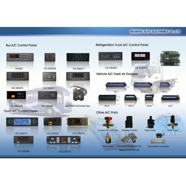 TS16949 ISO9001 Vehicle Fresh Air Damper HVAC Blend Door Actuator 12V 24V