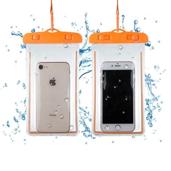 Waterproof Cell Phone Case With Lanyard Swimming