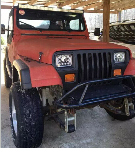 5 Inch X 7 Inch Led Car Headlights , 6 Inch X 7 Inch Jeep Wrangler Headlights