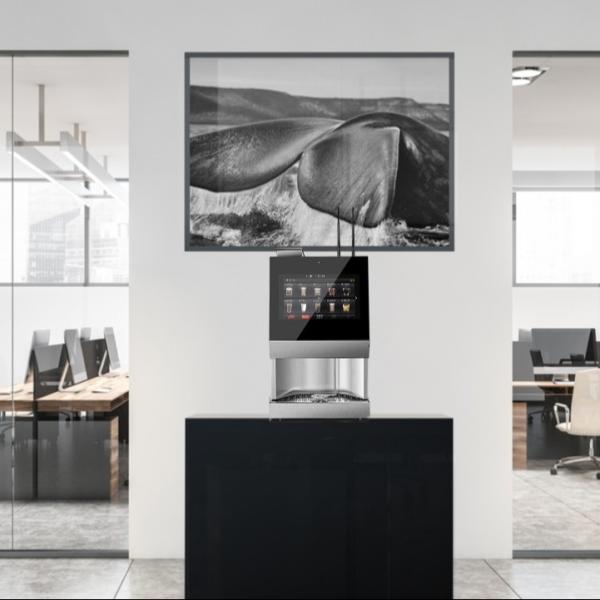 Restaurant 300 Cups Commercial Coffee Vending Machine For Tea And Coffee