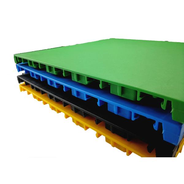 PP Injection Indoor Sports Flooring , Indoor Gym Flooring With VOC Certificate