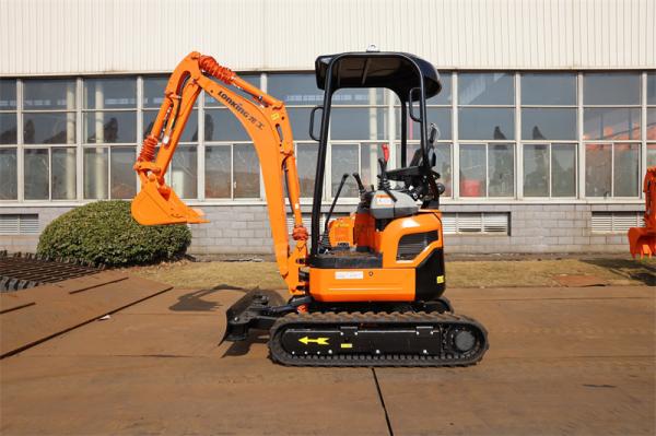 China Lonking CDM6016 hydraulic mini excavator kubota engine  with operating weight 1700kg