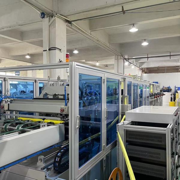 12KW 0,6Mpa Máquina de fabricação de sacos de filtro de ar de eficiência média e ultrassônica eficiente e confiável