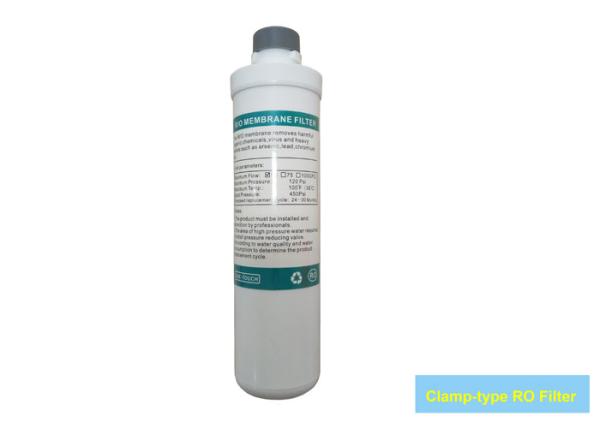 10 Inch Clamp Type Water Purifier Machine With Quick Fitting Filters