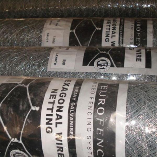 1 2 Inch Gi Hexagonal Wire Mesh For Cage Fence