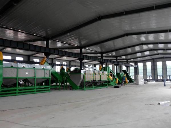 380V 3Phase Durable Waste PE Film Washing Line For Plastic Film Recycling
