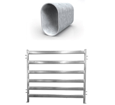 30x60мм оцинкованные панели ограждения для скота