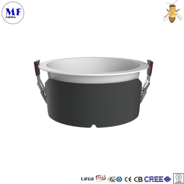 2.5-6 polegadas 10W-40W Anti-Glare Commercial LED Downlight Down Light para oficina interior
