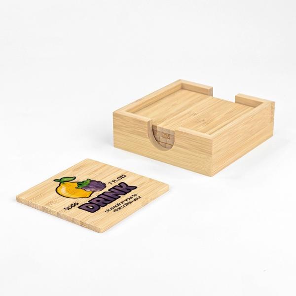 Coupe de thé en bois sur mesure avec support
