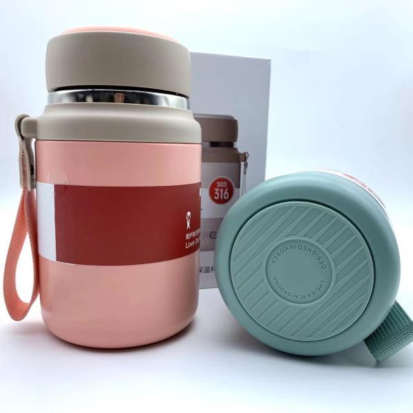 Logo Customized Portable Metal Water Bottle for Insulated Ice Coffee and Water